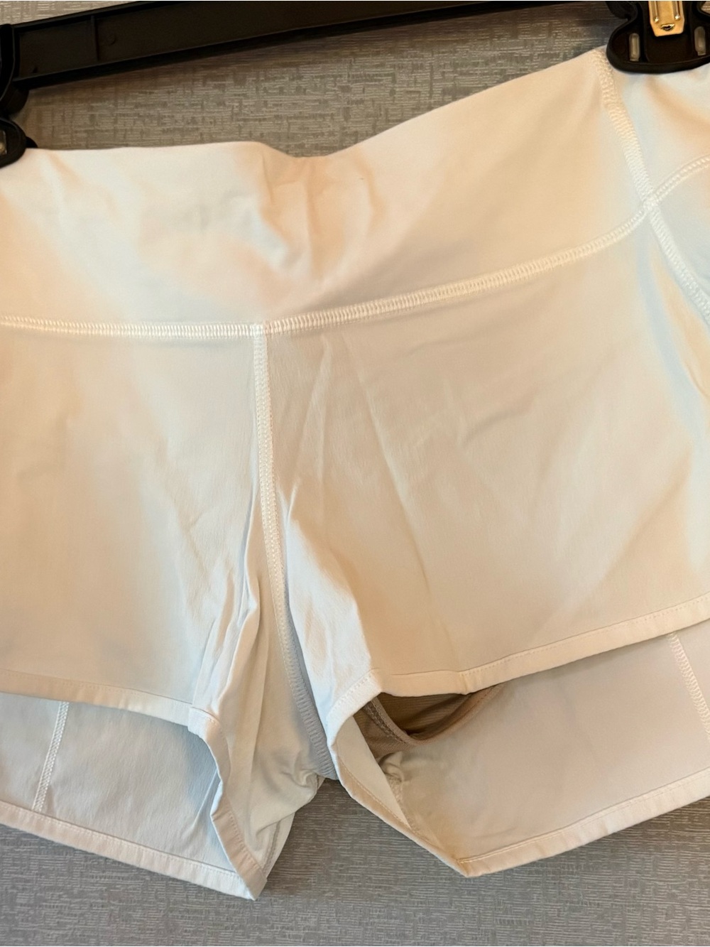 lululemon athletica White Athletic Shorts